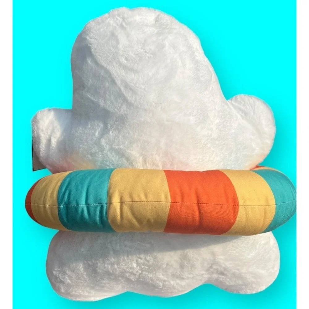 Martha Stewart Summerween Plush Ghost Pillow Sunglasses/Pool Floaty Halloween